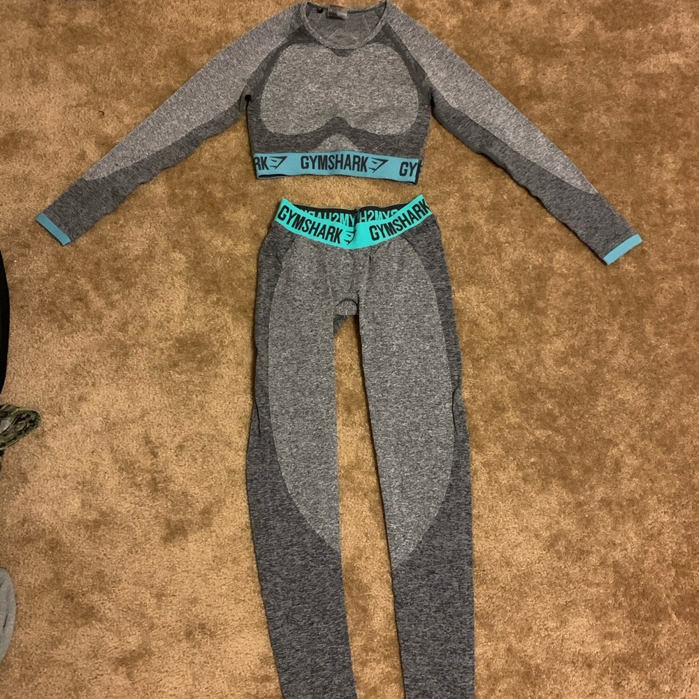 Gymshark Flex Long Sleeve crop top/bottom